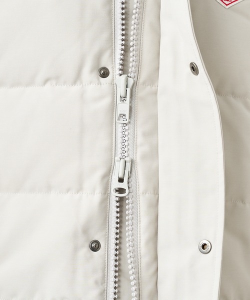 DANTON（ダントン）の「＃※【DANTON/ダントン】FAKE FUR HOODED DOWN JK/フェイクファーフードダウンジャケット（ダウンジャケット/コート・レディース・グレー/ブラック・SMALL/MEDIUM）」の10枚目の写真