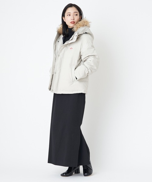 DANTON（ダントン）の「＃※【DANTON/ダントン】FAKE FUR HOODED DOWN JK/フェイクファーフードダウンジャケット（ダウンジャケット/コート・レディース・グレー/ブラック・SMALL/MEDIUM）」の19枚目の写真