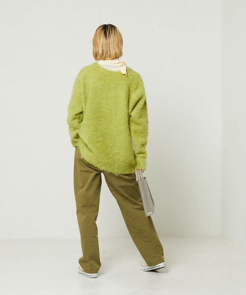 FREAK'S STORE(フリークスストア)の「ブークレニット(ニット/セーター・レディース・サックスブルー/ブルーグリーン/パープル/オレンジ・フリ-)」の10枚目の写真