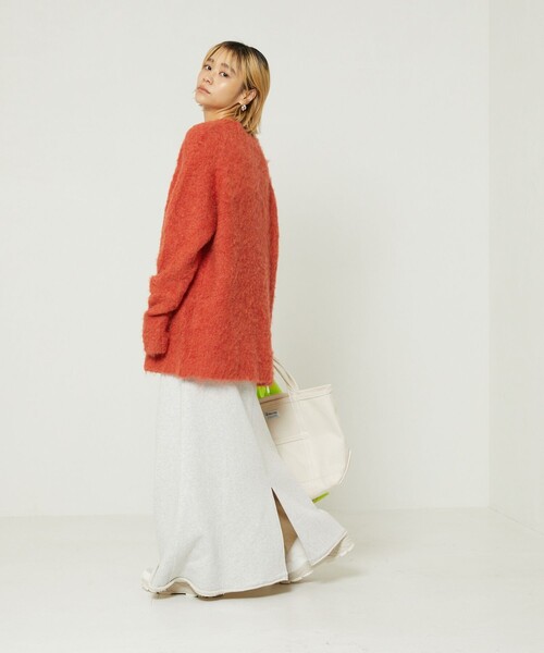 FREAK'S STORE(フリークスストア)の「ブークレニット(ニット/セーター・レディース・サックスブルー/ブルーグリーン/パープル/オレンジ・フリ-)」の15枚目の写真