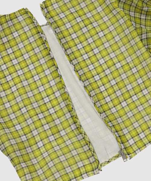 GANNI(ガニー)の「Organza Wide Sleeves Fitted Blouse(シャツ/ブラウス・レディース・チェック・38/36/34)」の3枚目の写真