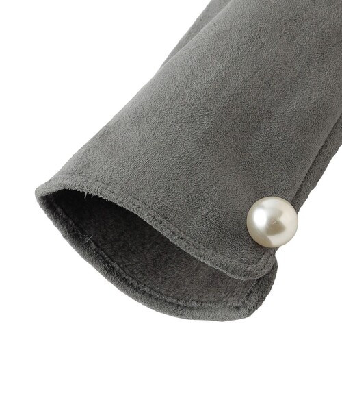 LOVELESS(ラブレス)の「フェイクスエードグローブ(手袋・レディース・チャコールグレー/ネイビー・FREE)」の12枚目の写真