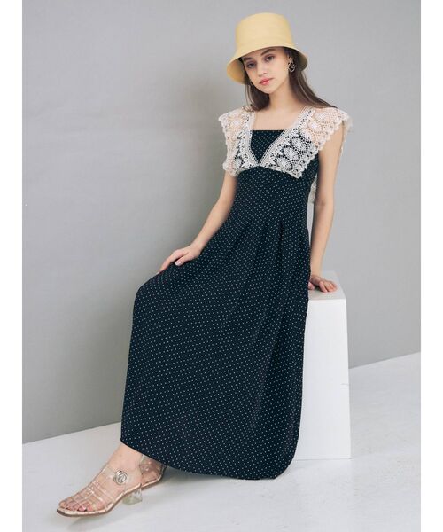 MERCURYDUO(マーキュリーデュオ)の「ペーパーバケットハット(ハット・レディース・ブラック/ベージュ・FREE)」の4枚目の写真