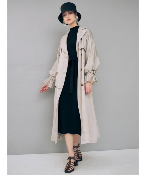 MERCURYDUO(マーキュリーデュオ)の「ペーパーバケットハット(ハット・レディース・ブラック/ベージュ・FREE)」の8枚目の写真