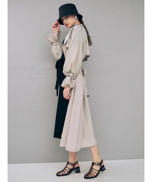 MERCURYDUO(マーキュリーデュオ)の「ペーパーバケットハット(ハット・レディース・ブラック/ベージュ・FREE)」の9枚目の写真