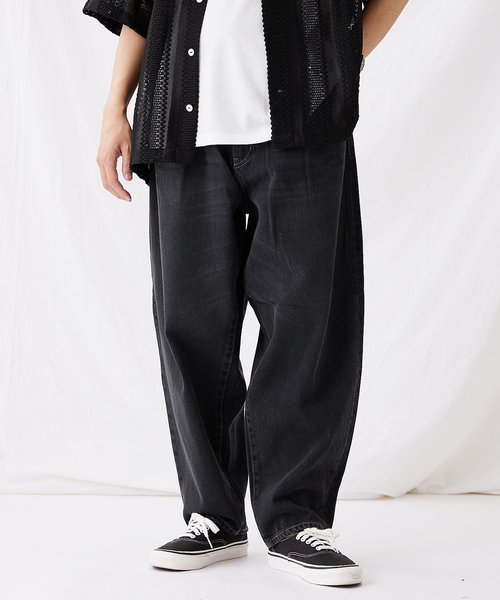 JOURNAL STANDARD（ジャーナルスタンダード）の「【人気デニム殿堂入りベストセラー】デニムトレイルバルーンパンツ（デニムパンツ・メンズ・ブラック系その他/ナチュラル/ブルー系その他/ブルー系その他2・SMALL/MEDIUM/LARGE）」の2枚目の写真