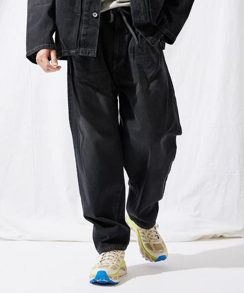 JOURNAL STANDARD（ジャーナルスタンダード）の「【人気デニム殿堂入りベストセラー】デニムトレイルバルーンパンツ（デニムパンツ・メンズ・ブラック系その他/ナチュラル/ブルー系その他/ブルー系その他2・SMALL/MEDIUM/LARGE）」の14枚目の写真