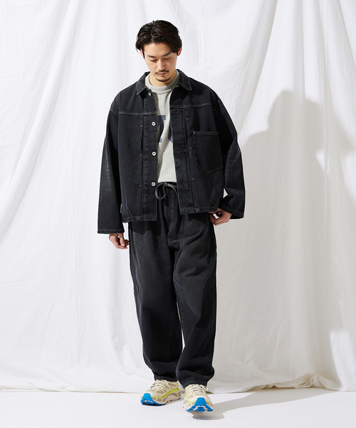 JOURNAL STANDARD（ジャーナルスタンダード）の「【人気デニム殿堂入りベストセラー】デニムトレイルバルーンパンツ（デニムパンツ・メンズ・ブラック系その他/ナチュラル/ブルー系その他/ブルー系その他2・SMALL/MEDIUM/LARGE）」の17枚目の写真