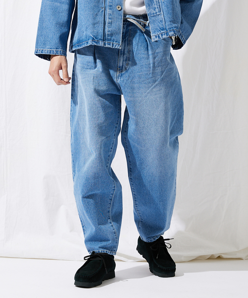 JOURNAL STANDARD（ジャーナルスタンダード）の「【人気デニム殿堂入りベストセラー】デニムトレイルバルーンパンツ（デニムパンツ・メンズ・ブラック系その他/ナチュラル/ブルー系その他/ブルー系その他2・SMALL/MEDIUM/LARGE）」の5枚目の写真