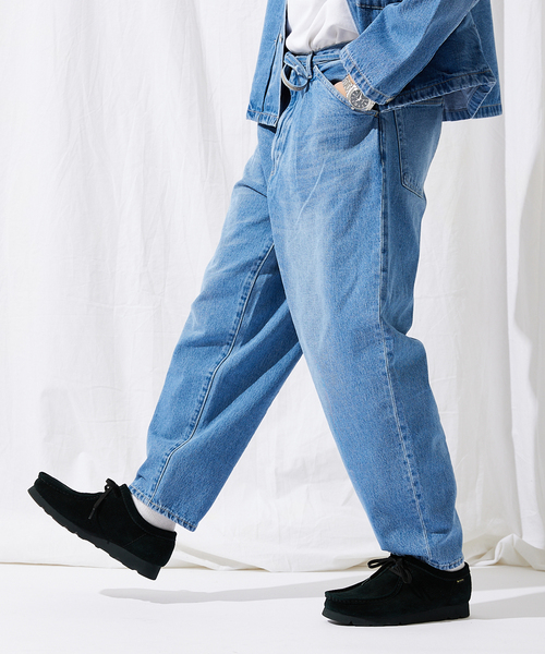 JOURNAL STANDARD（ジャーナルスタンダード）の「【人気デニム殿堂入りベストセラー】デニムトレイルバルーンパンツ（デニムパンツ・メンズ・ブラック系その他/ナチュラル/ブルー系その他/ブルー系その他2・SMALL/MEDIUM/LARGE）」の6枚目の写真