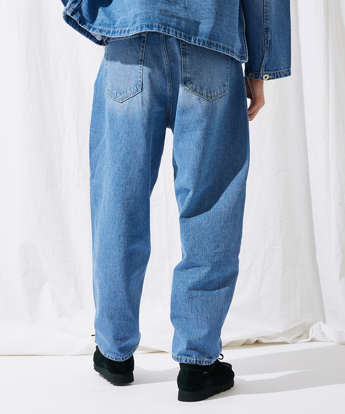 JOURNAL STANDARD（ジャーナルスタンダード）の「【人気デニム殿堂入りベストセラー】デニムトレイルバルーンパンツ（デニムパンツ・メンズ・ブラック系その他/ナチュラル/ブルー系その他/ブルー系その他2・SMALL/MEDIUM/LARGE）」の7枚目の写真