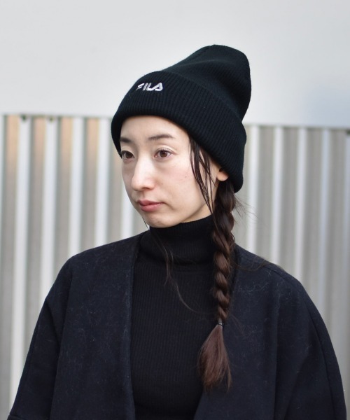 FILA（フィラ）の「FILA LINEAR AC WATCH（ニットキャップ/ビーニー・メンズ・ネイビー/ブラック/ベージュ/ブラウン・FREE）」の5枚目の写真