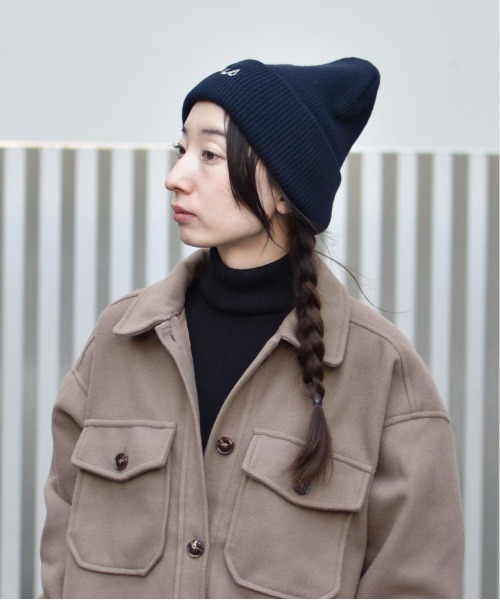 FILA（フィラ）の「FILA LINEAR AC WATCH（ニットキャップ/ビーニー・メンズ・ネイビー/ブラック/ベージュ/ブラウン・FREE）」の7枚目の写真