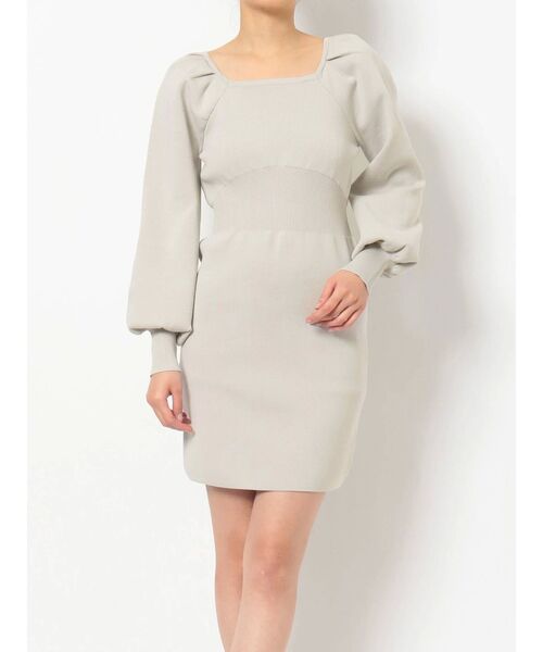 RESEXXY（リゼクシー）の「スクエアネックミニワンピース（ワンピース・レディース・ブラック/グレー/ピンク/ミント・FREE）」の20枚目の写真