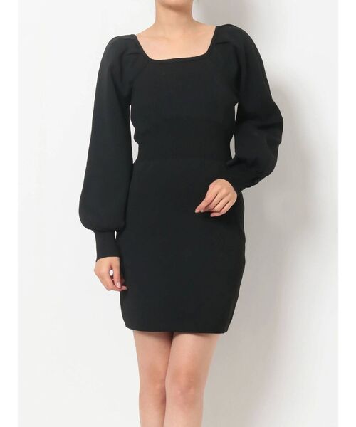 RESEXXY（リゼクシー）の「スクエアネックミニワンピース（ワンピース・レディース・ブラック/グレー/ピンク/ミント・FREE）」の19枚目の写真