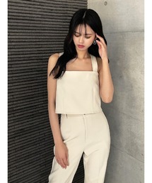 ENVYM | クロップドビスチェ(その他トップス)