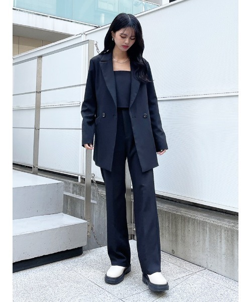 ENVYM（アンビー）の「クロップドビスチェ（その他トップス・レディース・ブラック/ピンク/アイボリー・FREE）」の7枚目の写真