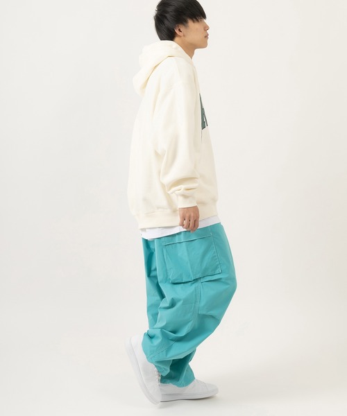 EDWIN（エドウィン）の「【EDWIN/エドウィン】STEPMARK バルーンカーゴパンツ/スケーターパンツ/カラーパンツ（カーゴパンツ・メンズ・ホワイト/マスタード/ターコイズブルー/オレンジ/パープル/ブラック/グリーン・S/M/L/XL）」の15枚目の写真
