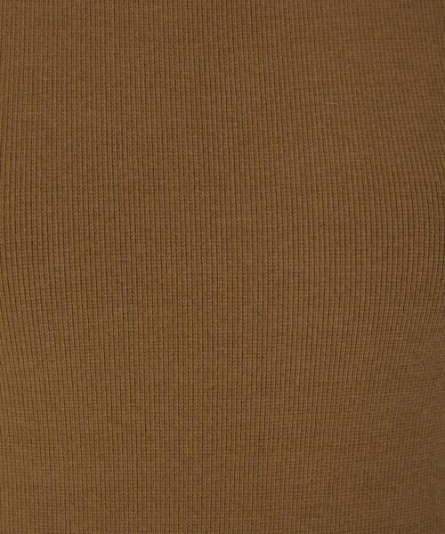Drawer(ドゥロワー)の「<WORN(ウォーン)> LILLE TEE Tシャツ(Tシャツ/カットソー・レディース・ホワイト/ブラウン/ブラック/オリーブ・M/S)」の10枚目の写真