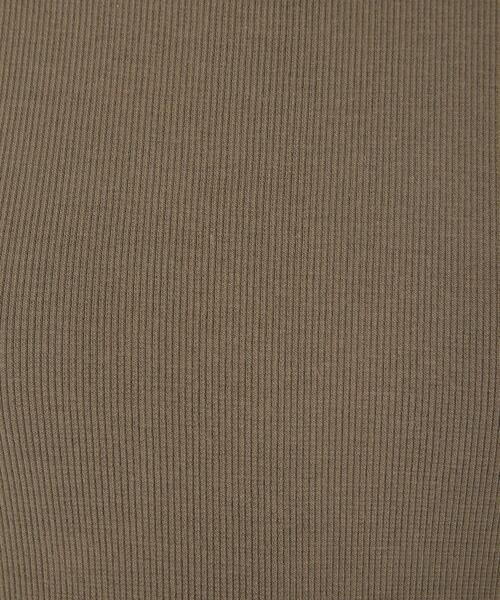 Drawer(ドゥロワー)の「<WORN(ウォーン)> LILLE TEE Tシャツ(Tシャツ/カットソー・レディース・ホワイト/ブラウン/ブラック/オリーブ・M/S)」の11枚目の写真