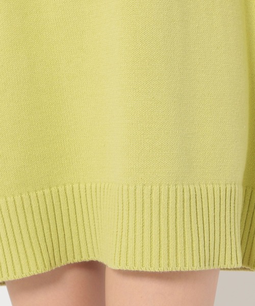 mysty woman(ミスティウーマン)の「ハーフジップミニワンピ 271587(ワンピース・レディース・ブラック/イエロー/アイボリー・FREE)」の14枚目の写真