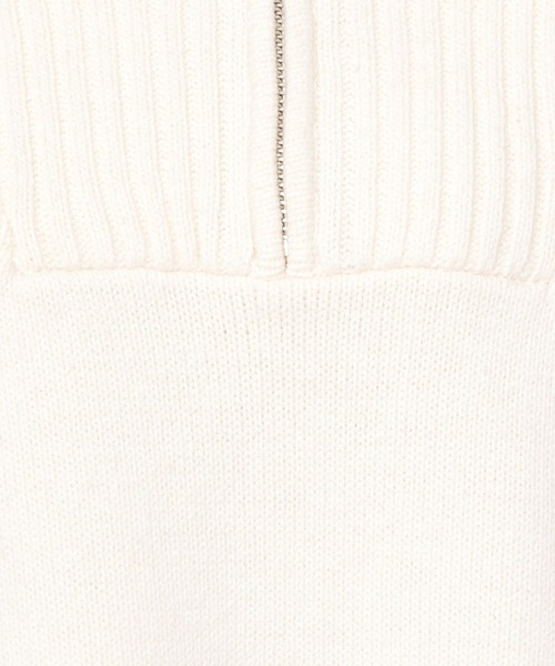 mysty woman(ミスティウーマン)の「ハーフジップミニワンピ 271587(ワンピース・レディース・ブラック/イエロー/アイボリー・FREE)」の9枚目の写真