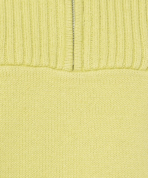 mysty woman(ミスティウーマン)の「ハーフジップミニワンピ 271587(ワンピース・レディース・ブラック/イエロー/アイボリー・FREE)」の7枚目の写真