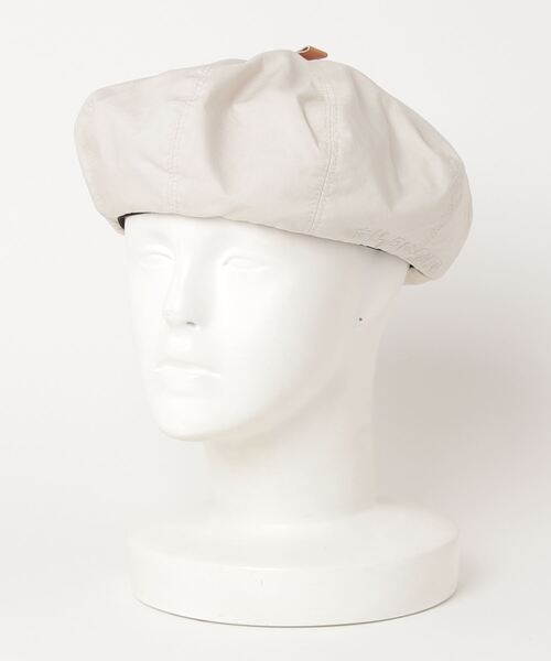 IL BISONTE（イルビゾンテ）の「IL BISONTE / ベレー / 2022 SPRING SUMMER（ハンチング/ベレー帽・レディース・ブラック/ベージュ/オフホワイト/イエロー/ブルー・FREE）」の2枚目の写真