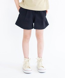 BRANSHES | 【爽パン / 綿100％】タック入りパナマ織りショートパンツ(その他パンツ)