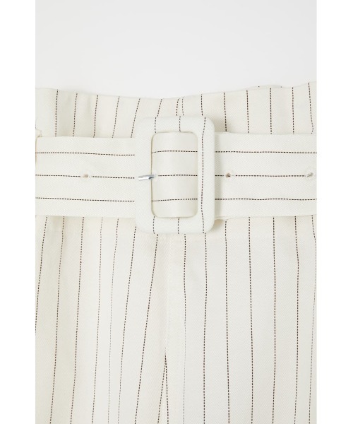 M_（エムアンダーバー）の「【M_】STRIPE BELTED パンツ（その他パンツ・レディース・ホワイト系その他/ブラウン/ライトピンク・1/2）」の11枚目の写真