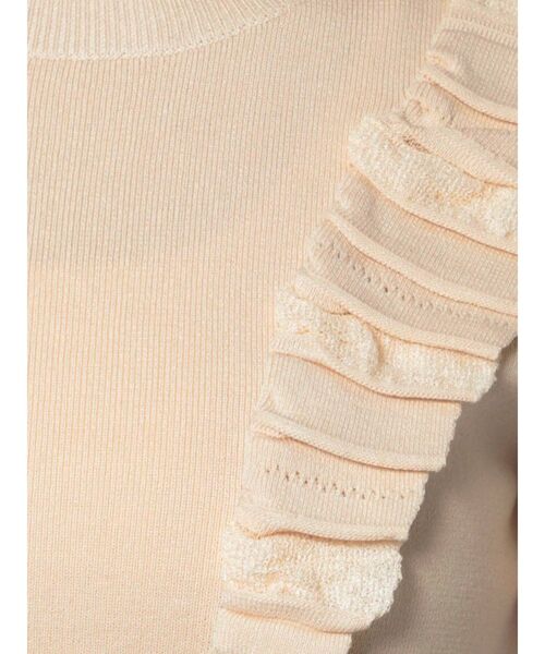 LAGUNAMOON（ラグナムーン）の「プリーツフリルニットプルオーバー（ニット/セーター・レディース・ブラック/パープル/アイボリー・FREE）」の11枚目の写真