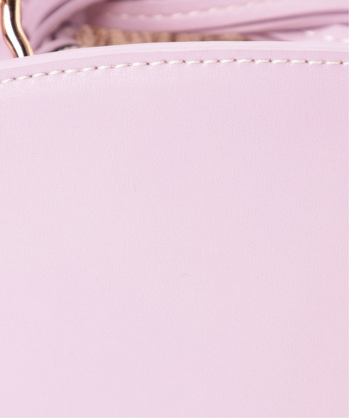 LE TALON（ルタロン）の「LE TALON バンブーハンドルミニショルダー（ショルダーバッグ・レディース・パープル/ブラック/ベージュ・FREE）」の10枚目の写真