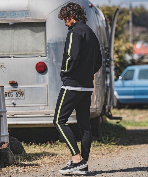felkod(フィルコッド)の「mj8507- Cardboard Knit Side Line Track Jacket トラックジャケット(ブルゾン・メンズ・トップグレー/ブラック・L/S/M)」の12枚目の写真