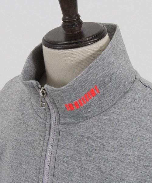 felkod(フィルコッド)の「mj8507- Cardboard Knit Side Line Track Jacket トラックジャケット(ブルゾン・メンズ・トップグレー/ブラック・L/S/M)」の7枚目の写真