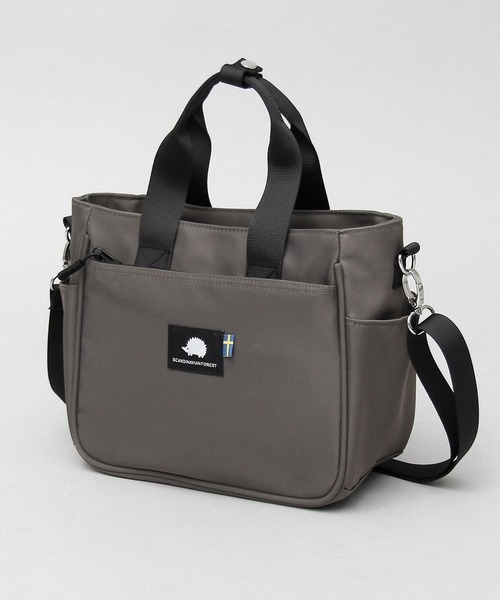 SCANDINAVIAN FOREST(スカンジナビアン・フォレスト)の「ナイロン 軽量 2WAY ハンド ショルダー トート(ショルダーバッグ・レディース・ブラック/グレー/ベージュ/ベージュ系その他/ブラウン/ブルー・FREE)」の8枚目の写真