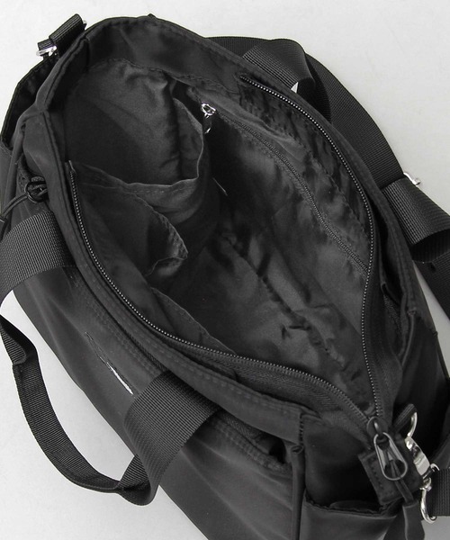 SCANDINAVIAN FOREST(スカンジナビアン・フォレスト)の「ナイロン 軽量 2WAY ハンド ショルダー トート(ショルダーバッグ・レディース・ブラック/グレー/ベージュ/ベージュ系その他/ブラウン/ブルー・FREE)」の20枚目の写真