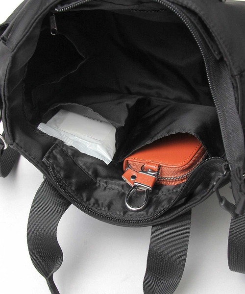 SCANDINAVIAN FOREST(スカンジナビアン・フォレスト)の「ナイロン 軽量 2WAY ハンド ショルダー トート(ショルダーバッグ・レディース・ブラック/グレー/ベージュ/ベージュ系その他/ブラウン/ブルー・FREE)」の21枚目の写真