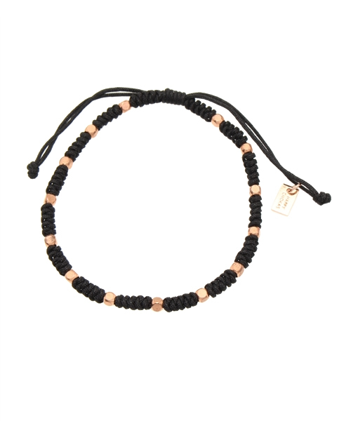 Lui's（ルイス）の「HAPPY CHOKAS LAB(ハッピー･チョーカーズ･ラボ) ブレス（ブレスレット・メンズ・ブラック/ホワイト/ネイビー/オレンジ/イエロー・FREE）」の3枚目の写真