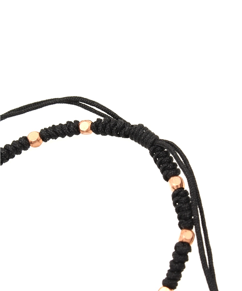 Lui's（ルイス）の「HAPPY CHOKAS LAB(ハッピー･チョーカーズ･ラボ) ブレス（ブレスレット・メンズ・ブラック/ホワイト/ネイビー/オレンジ/イエロー・FREE）」の7枚目の写真