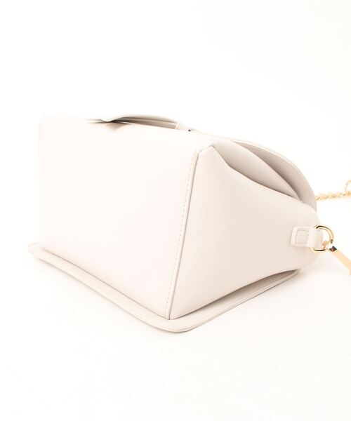 EDIT COLOGNE（エディットコロン）の「【美人百花4月号掲載商品】デザインステッチショルダーバッグ（ショルダーバッグ・レディース・ブルー/ブラック/オフホワイト・ﾌﾘ-）」の6枚目の写真