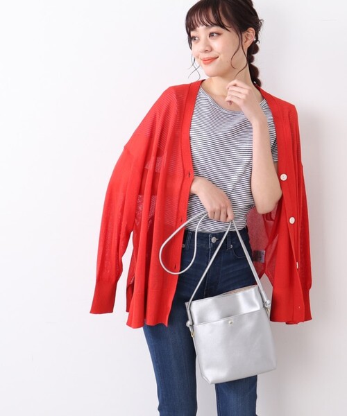 DRESKIP（ドレスキップ）の「◆ノットショルダーバッグ（ショルダーバッグ・レディース・シルバー/イエロー/アイボリー/アイボリー系2・00）」の4枚目の写真