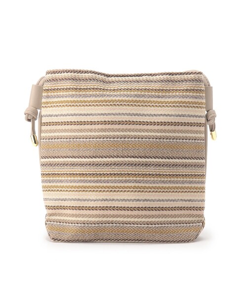 DRESKIP（ドレスキップ）の「◆ノットショルダーバッグ（ショルダーバッグ・レディース・シルバー/イエロー/アイボリー/アイボリー系2・00）」の8枚目の写真