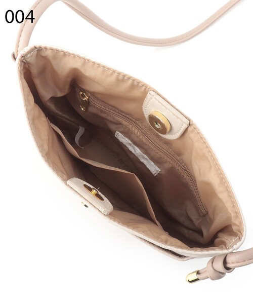 DRESKIP（ドレスキップ）の「◆ノットショルダーバッグ（ショルダーバッグ・レディース・シルバー/イエロー/アイボリー/アイボリー系2・00）」の10枚目の写真