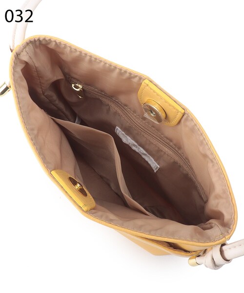 DRESKIP（ドレスキップ）の「◆ノットショルダーバッグ（ショルダーバッグ・レディース・シルバー/イエロー/アイボリー/アイボリー系2・00）」の12枚目の写真