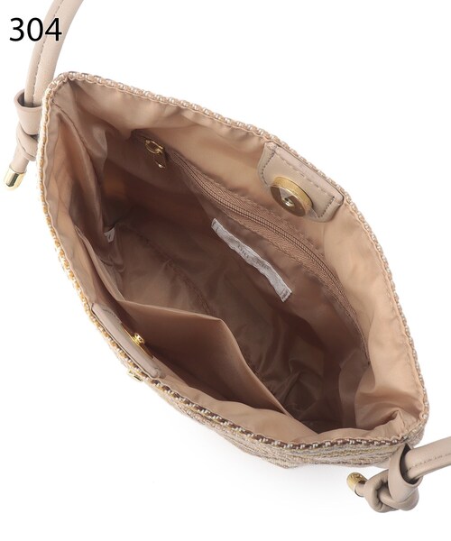 DRESKIP（ドレスキップ）の「◆ノットショルダーバッグ（ショルダーバッグ・レディース・シルバー/イエロー/アイボリー/アイボリー系2・00）」の13枚目の写真