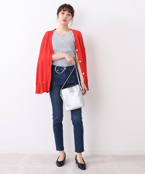 DRESKIP（ドレスキップ）の「◆ノットショルダーバッグ（ショルダーバッグ・レディース・シルバー/イエロー/アイボリー/アイボリー系2・00）」の18枚目の写真