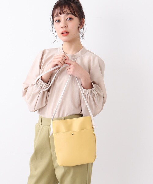 DRESKIP（ドレスキップ）の「◆ノットショルダーバッグ（ショルダーバッグ・レディース・シルバー/イエロー/アイボリー/アイボリー系2・00）」の19枚目の写真