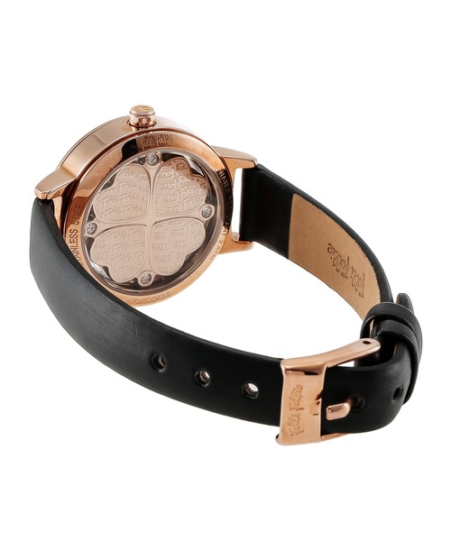 Folli Follie（フォリフォリ）の「Folli Follie/フォリフォリ HEART4HEART 腕時計 WF2R005SSZ-BK レディース（アナログ腕時計・レディース・ブラック・FREE）」の4枚目の写真