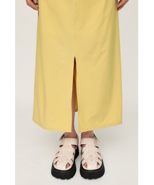 SLY(スライ)の「LIL-STRETCH BELTED SK Iライン スカート(スカート・レディース・ブラック/イエロー/マルチ・1/2/0)」の12枚目の写真