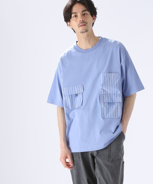 niko and（ニコアンド）の「マルチポケットTシャツ（Tシャツ